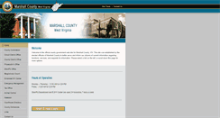 Desktop Screenshot of marshallcountywv.org